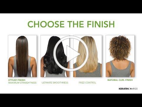 Keratin Complex® Personalized Blow Out™ Step-by-step
