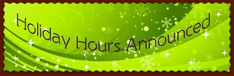 Thanksgiving and Christmas Salon hours